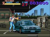 une photo d'Ã©cran de Final Fight sur Nintendo Super Nes